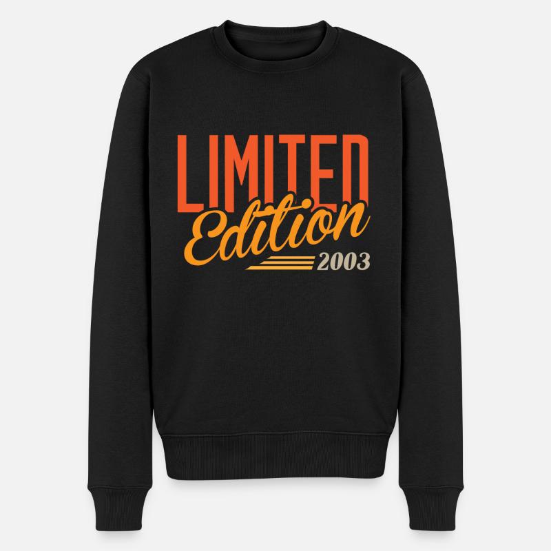 2003 Édition Limitée - Pull Premium bio Homme - noir