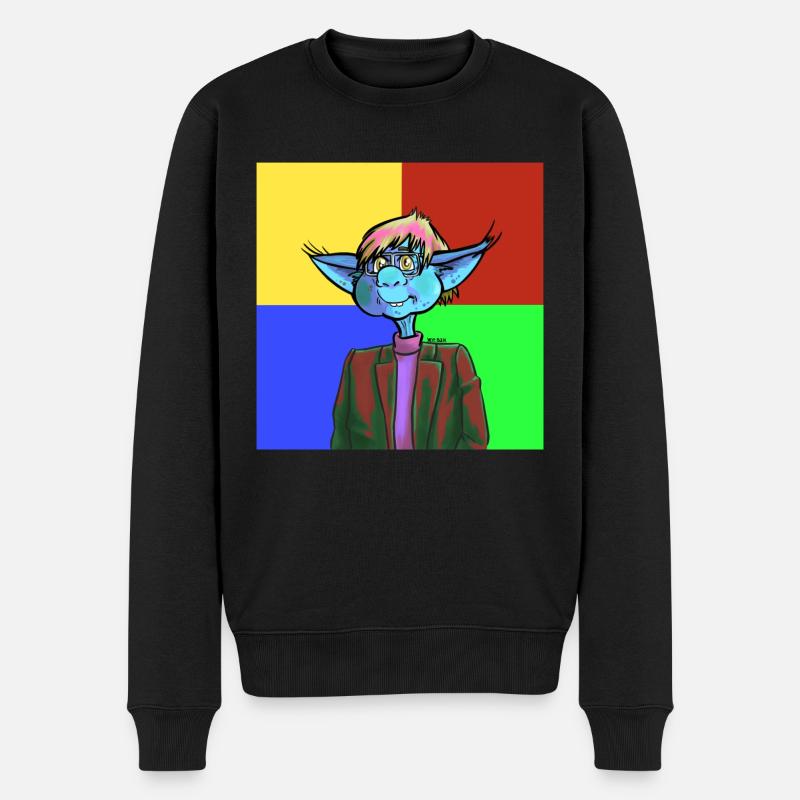 Andy - Pull Premium bio Homme - noir