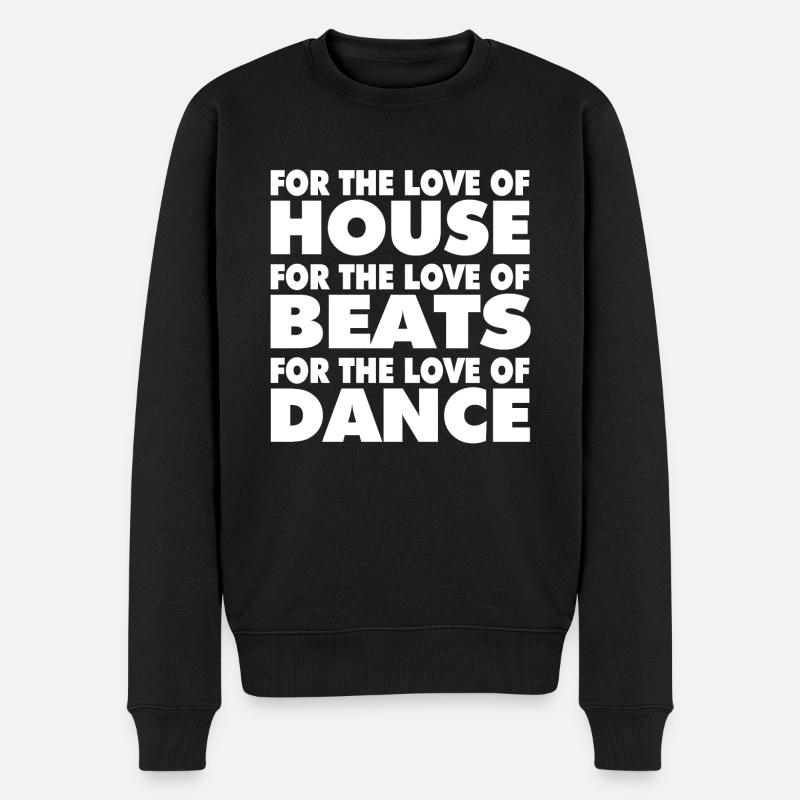 Pour l’amour - Pull Premium bio Homme - noir