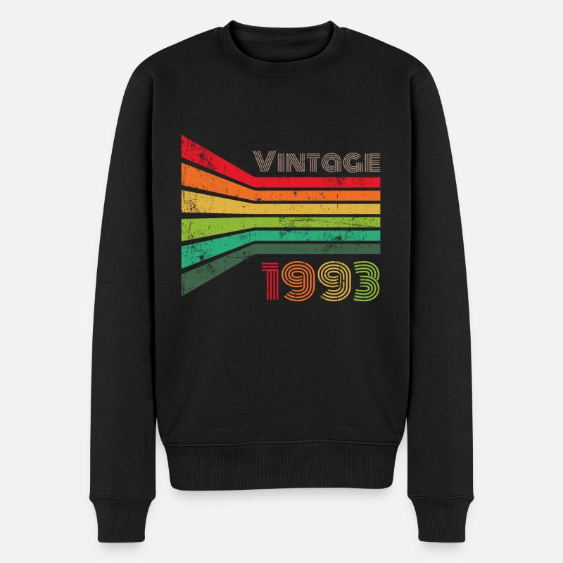 Millésime 1993 - Pull Premium bio Homme - noir