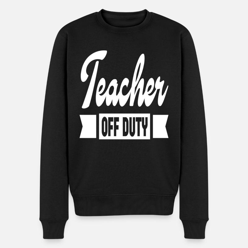 Enseignant en congé - Pull Premium bio Homme - noir