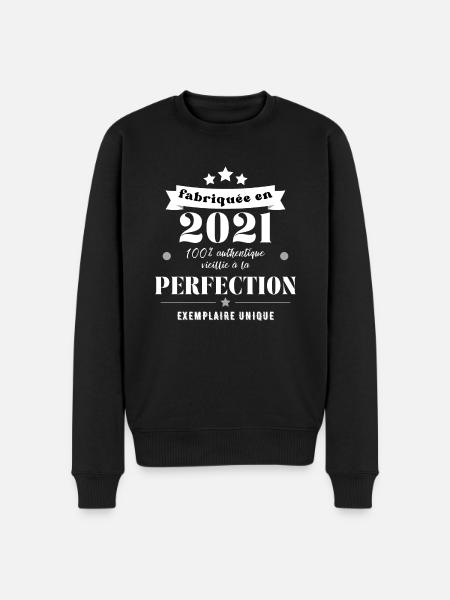 fabriquée en 2021 - Pull Premium bio Homme - noir