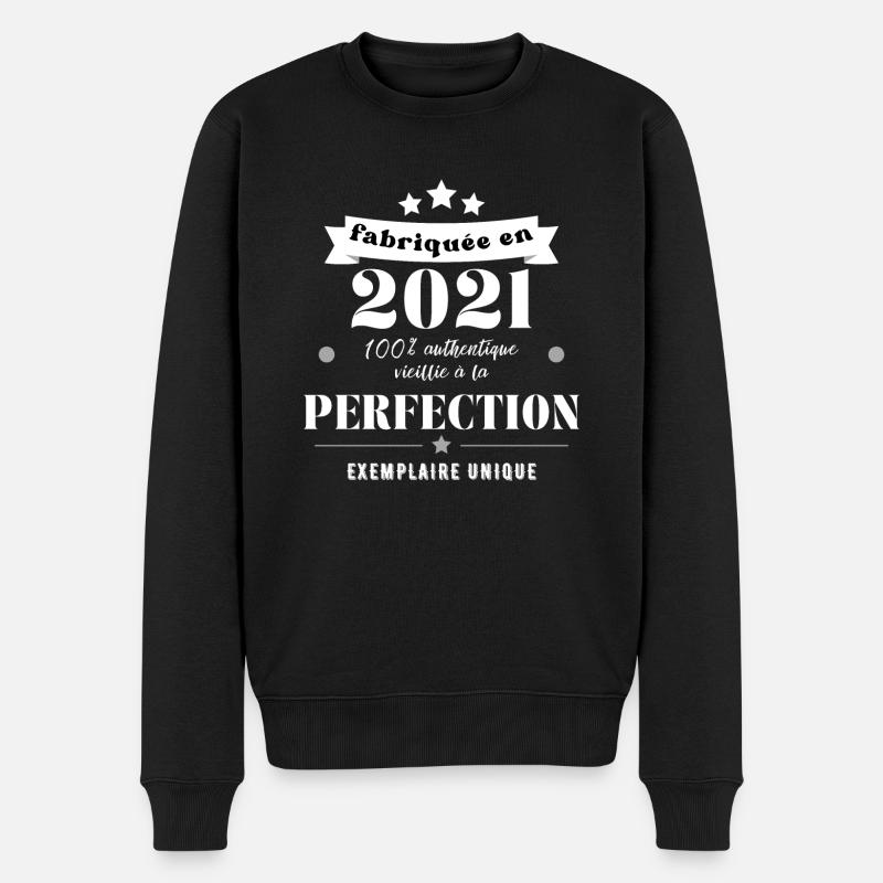 fabriquée en 2021 - Pull Premium bio Homme - noir