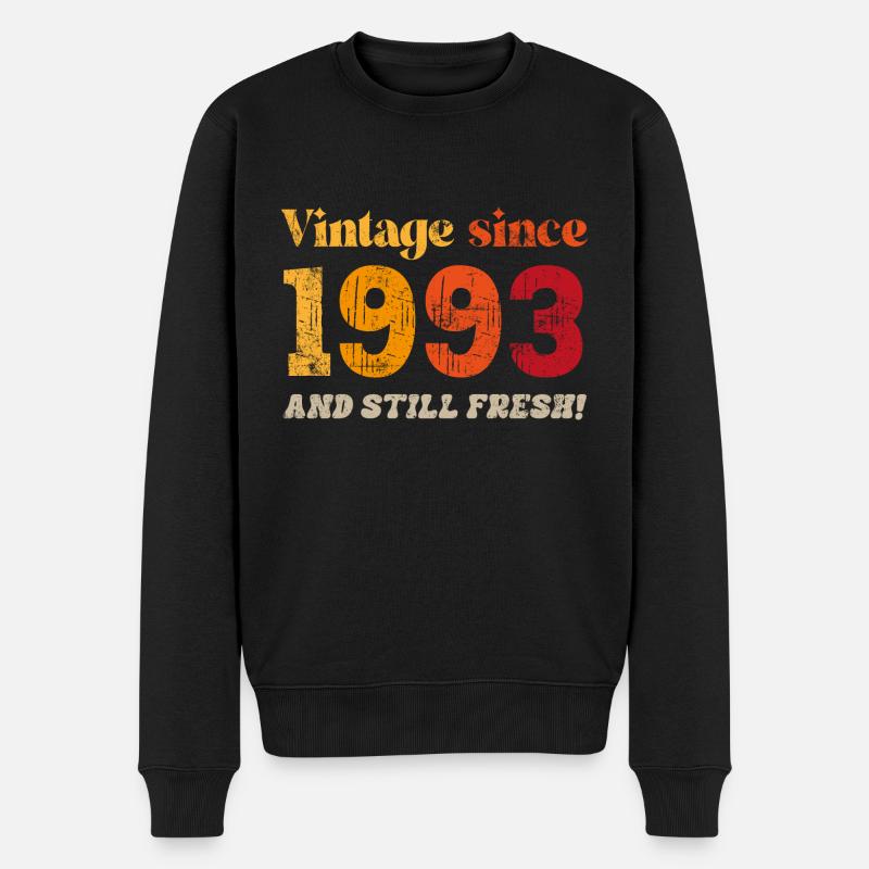 Millésime 1993 - Pull Premium bio Homme - noir