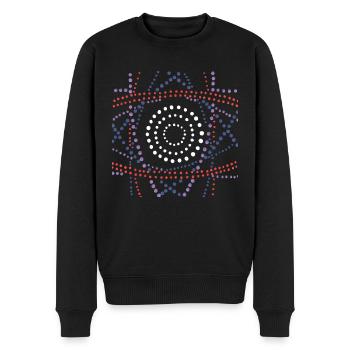 Dotart 004 - Pull Premium bio Homme - noir - Devant - Nico (187cm)