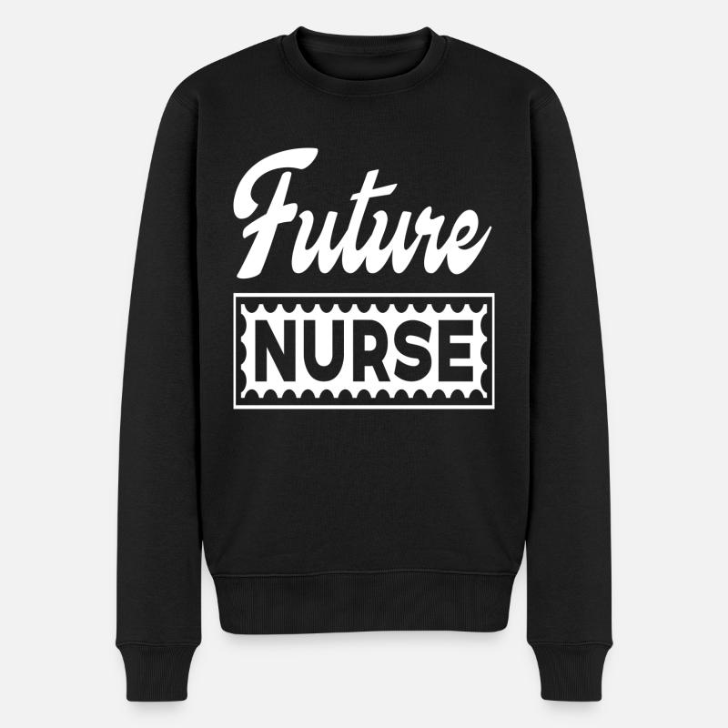 Futur infirmier - Pull Premium bio Homme - noir