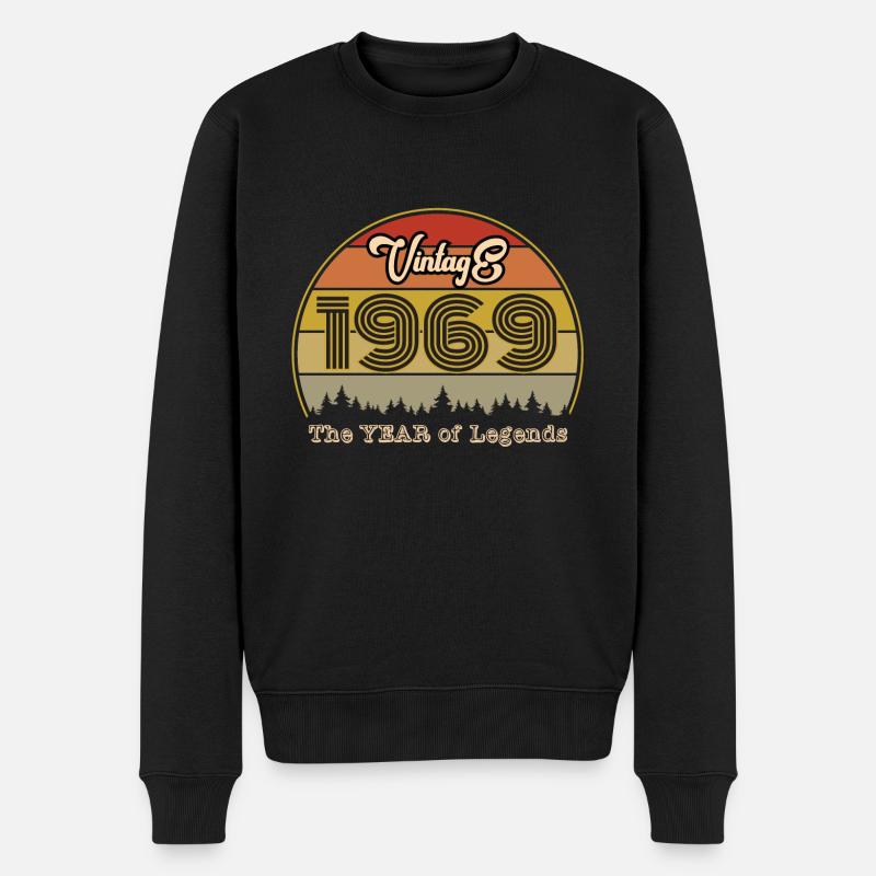 Millésime 1969 - Pull Premium bio Homme - noir