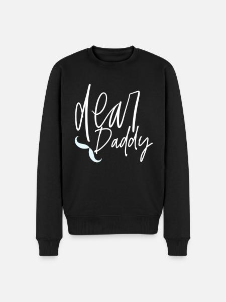Best dad ever - Men's Premium Organic Jumper - black