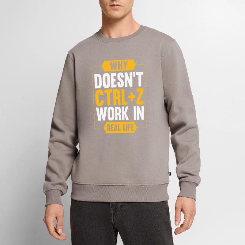 gift programmer pc CTRL Z computer Men's Premium Organic Jumper