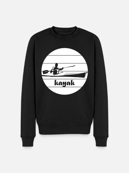 Kayak Water Sports - Men's Premium Organic Jumper - black