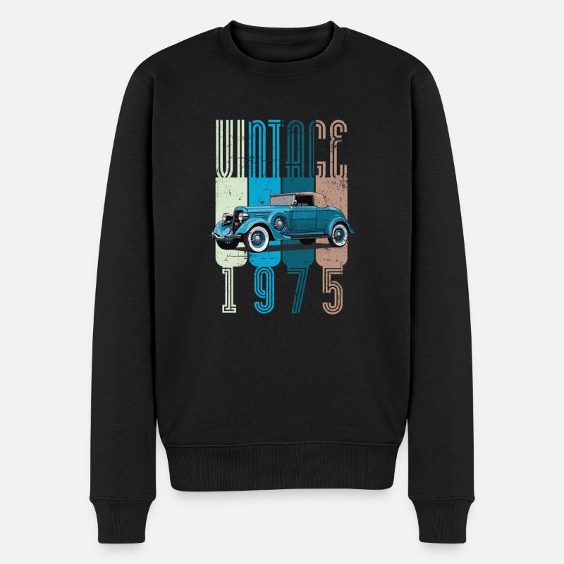 Millésime 1975 - Pull Premium bio Homme - noir