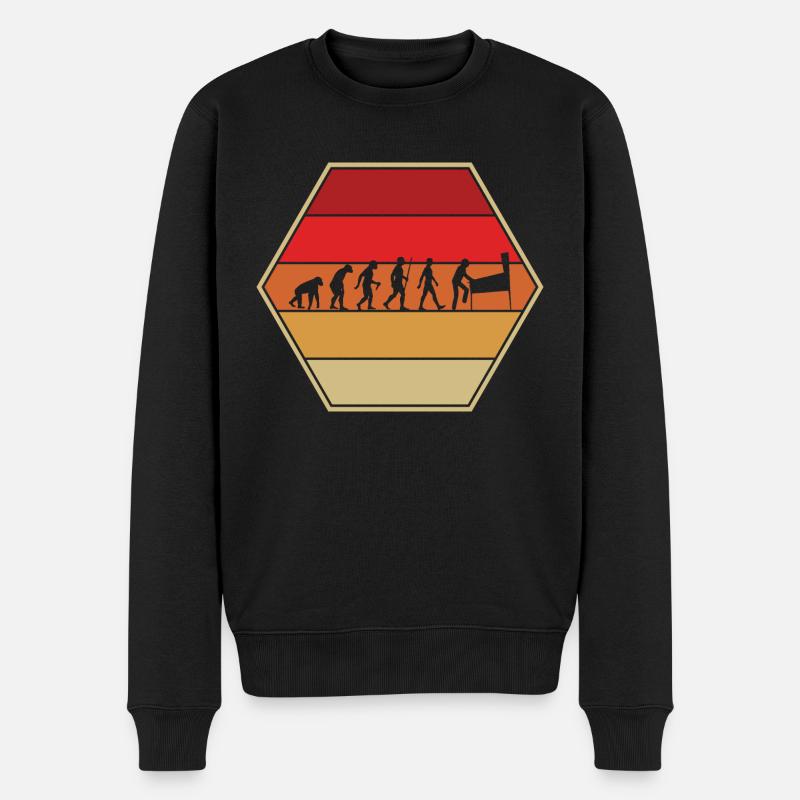 Pinball machine Evolution Pinball Development - Men's Premium Organic Jumper - black