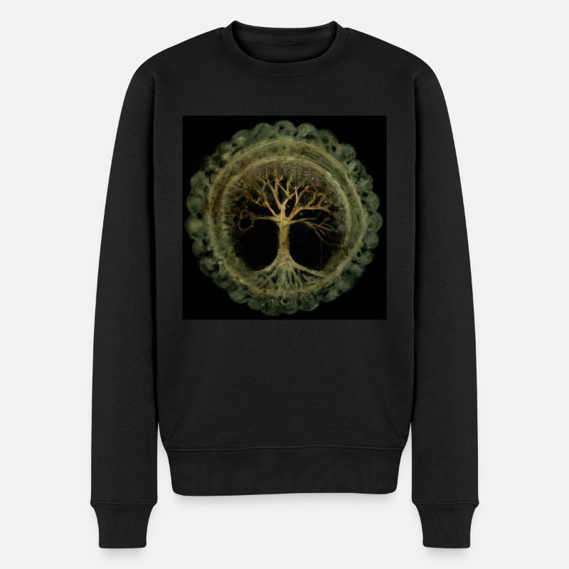 Arbre de vie celtique - Pull Premium bio Homme - noir