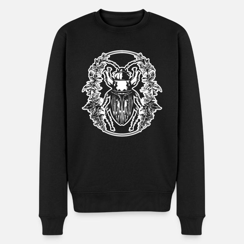 Insectes, bestioles, arthropodes - Pull Premium bio Homme - noir