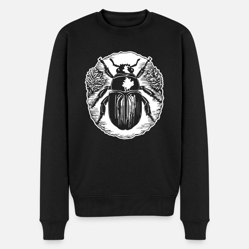 Insectes, bestioles, arthropodes - Pull Premium bio Homme - noir