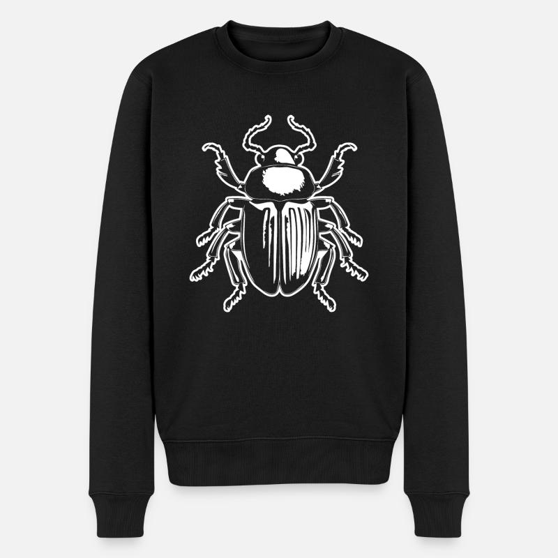 Insectes, bestioles, arthropodes - Pull Premium bio Homme - noir