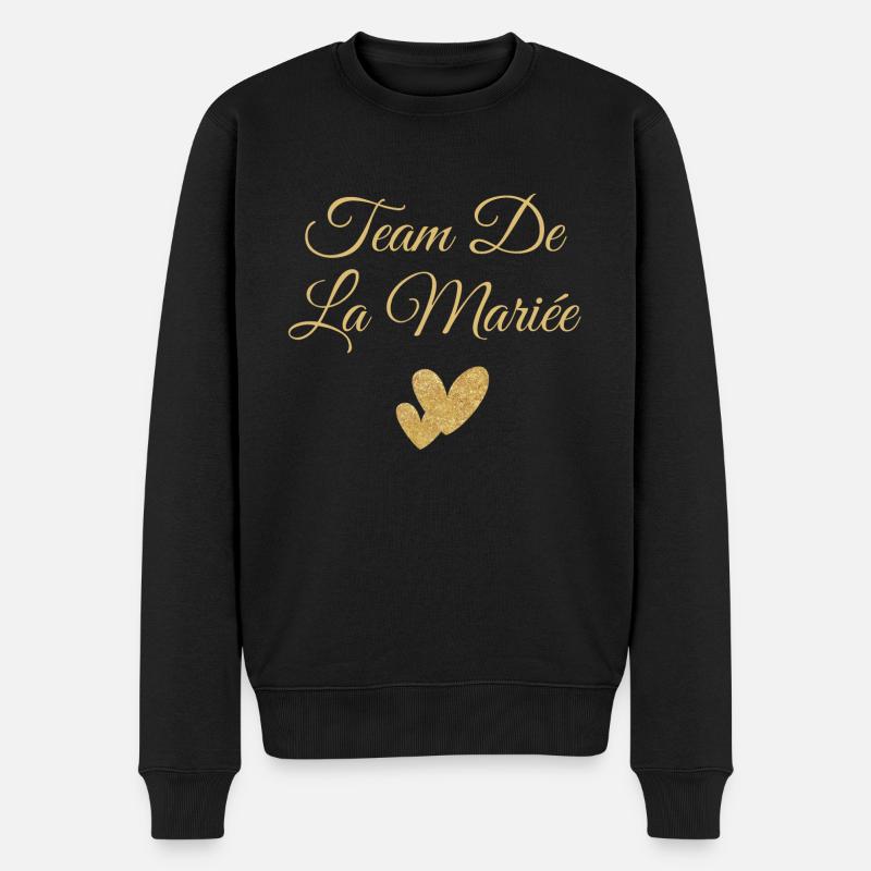 Team de la mariée - Pull Premium bio Homme - noir