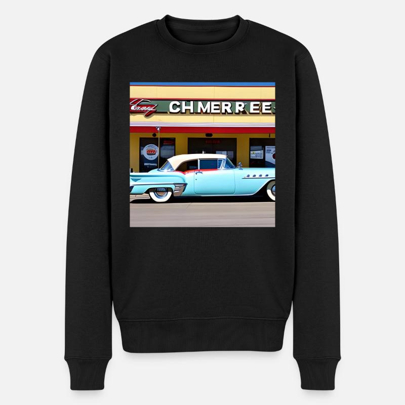 C05 - Männer Premium Bio Pullover - Schwarz