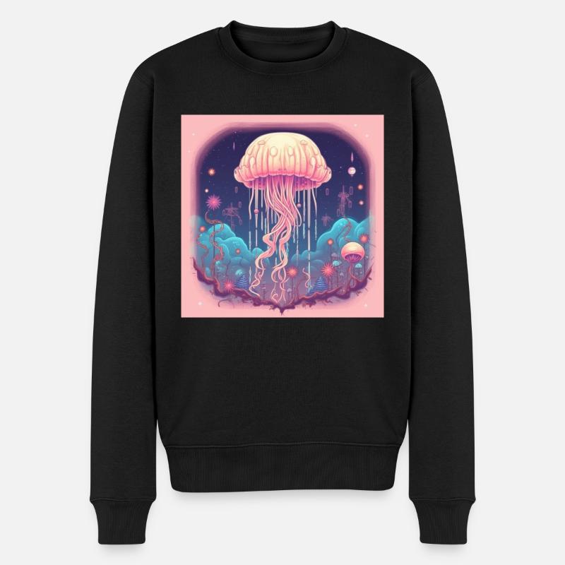 MEDUSE DESIGN ART - Pull Premium bio Homme - noir