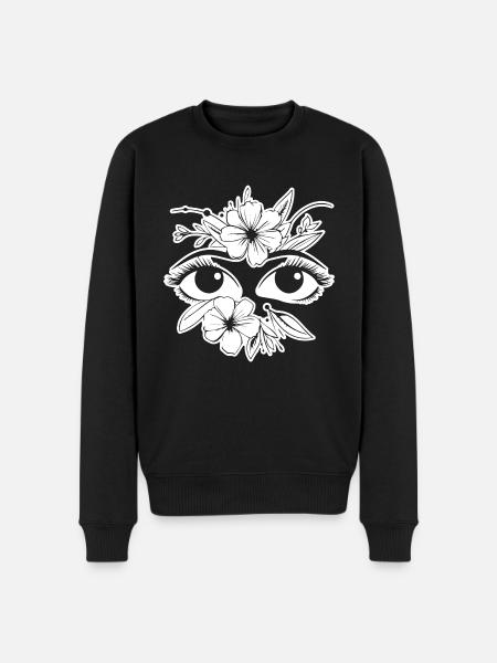 Eye Eyes Ophthalmologist - Men's Premium Organic Jumper - black