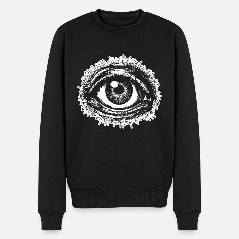 Ophtalmologiste Eye Eyes - Pull Premium bio Homme - noir