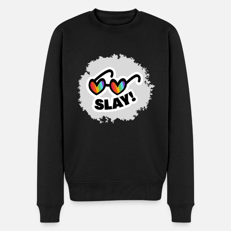 Rainbow Slay! - Pull Premium bio Homme - noir