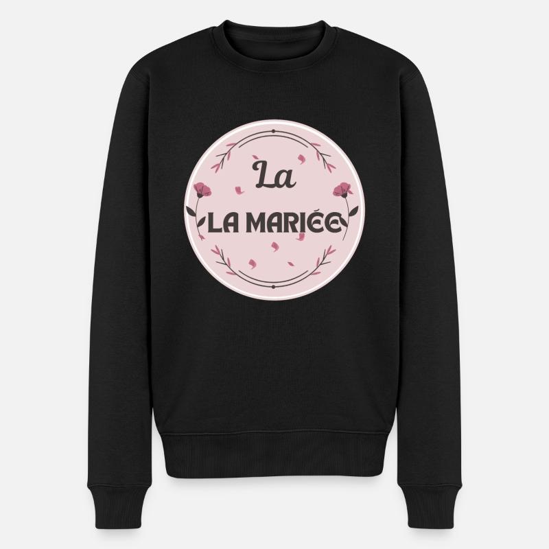 La mariée - Pull Premium bio Homme - noir