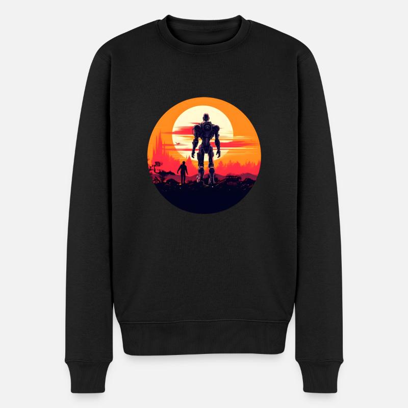 Alliés du crépuscule - Pull Premium bio Homme - noir
