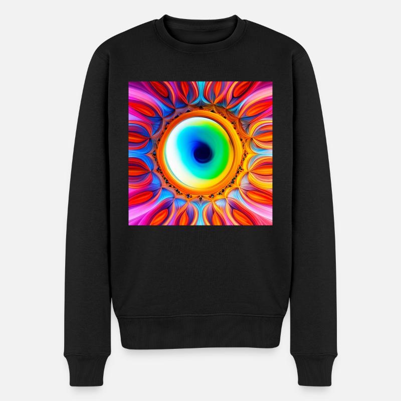 Spectrum - Männer Premium Bio Pullover - Schwarz