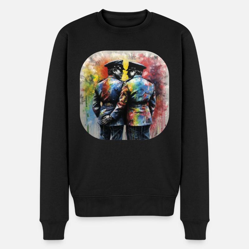 Bobby Love - Pull Premium bio Homme - noir