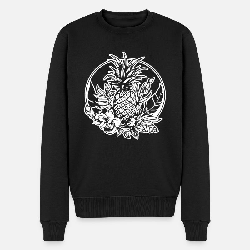 Ananas - Pull Premium bio Homme - noir