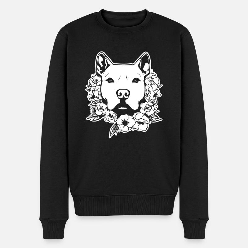 Pitbull - Pull Premium bio Homme - noir