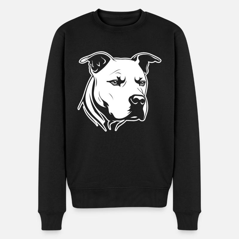 Pitbull - Pull Premium bio Homme - noir