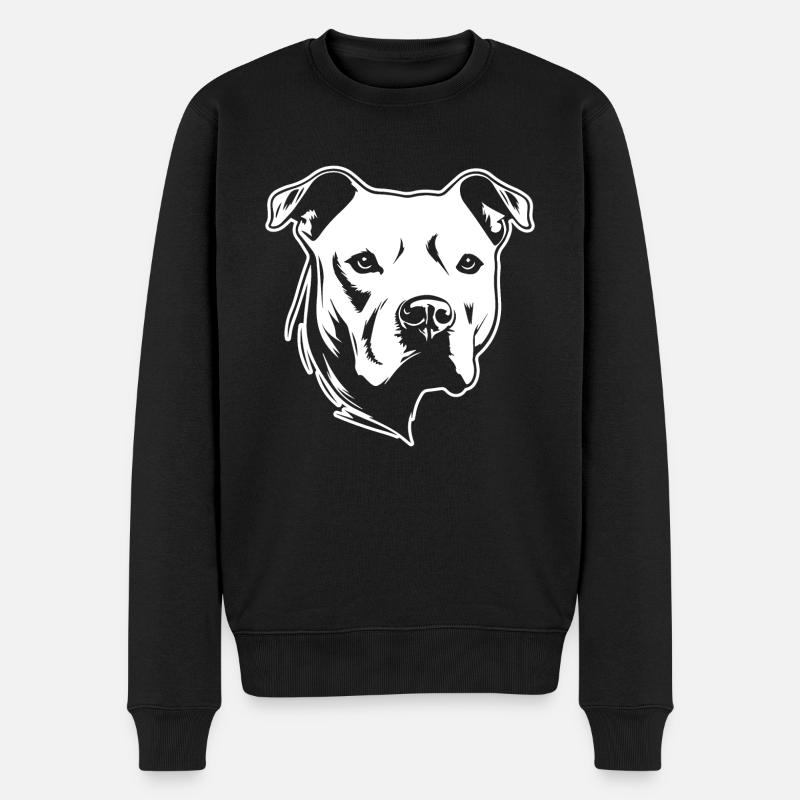 Pitbull - Pull Premium bio Homme - noir