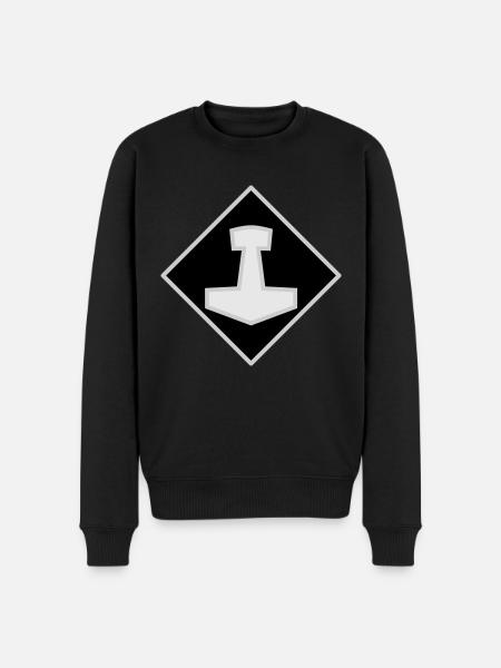 Mjölnir - Pull Premium bio Homme - noir