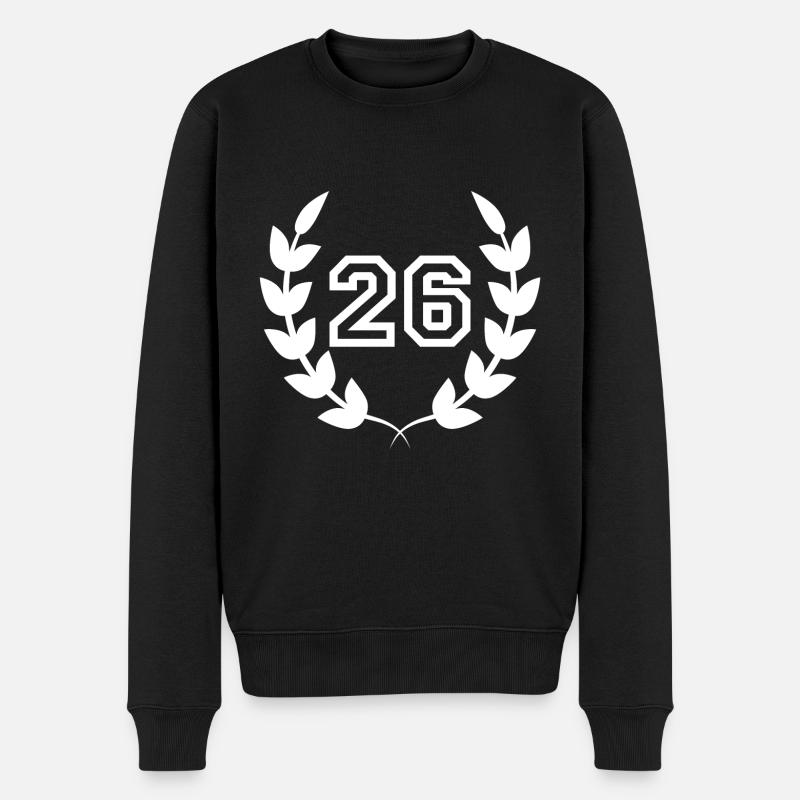 26e anniversaire-idée cadeau 26ans - Pull Premium bio Homme - noir