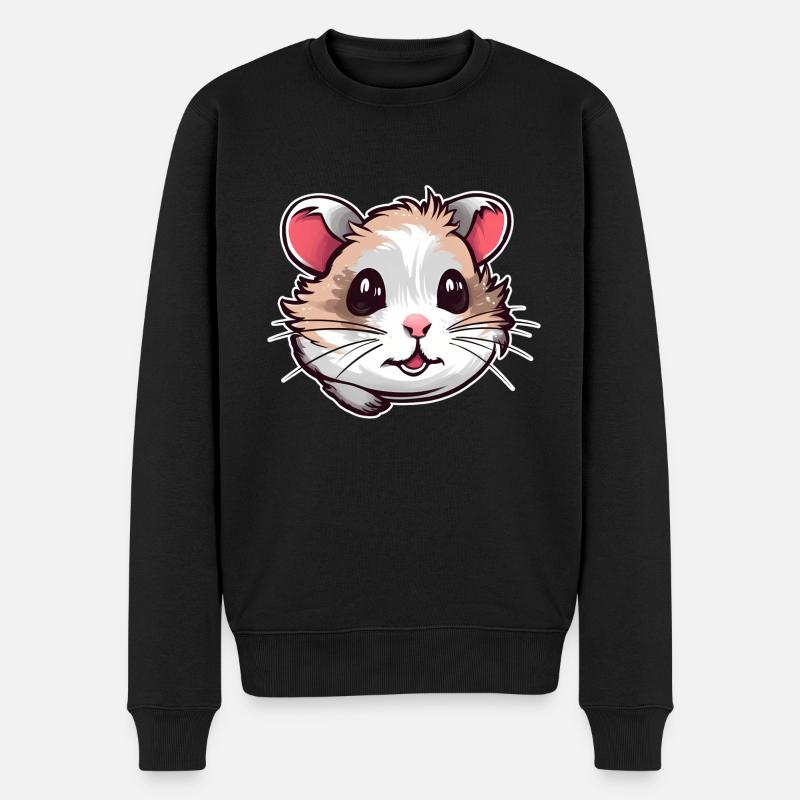 Hamster - Pull Premium bio Homme - noir