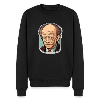 Physicien Heisenberg - Pull Premium bio Homme - noir - Devant - Nico (187cm)
