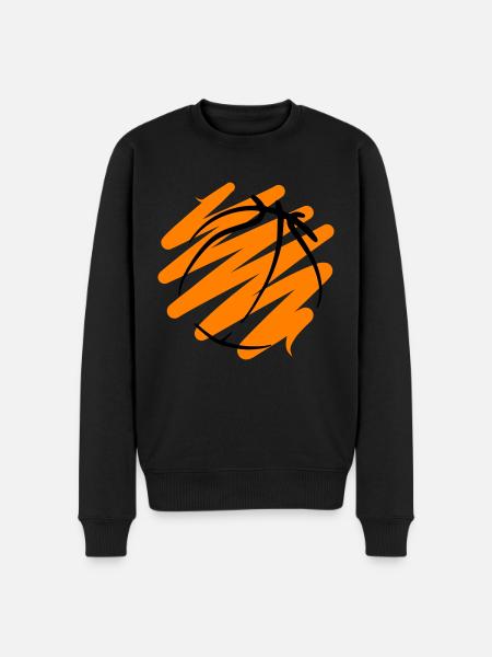 Basketball 60 - Men's Premium Organic Jumper - black