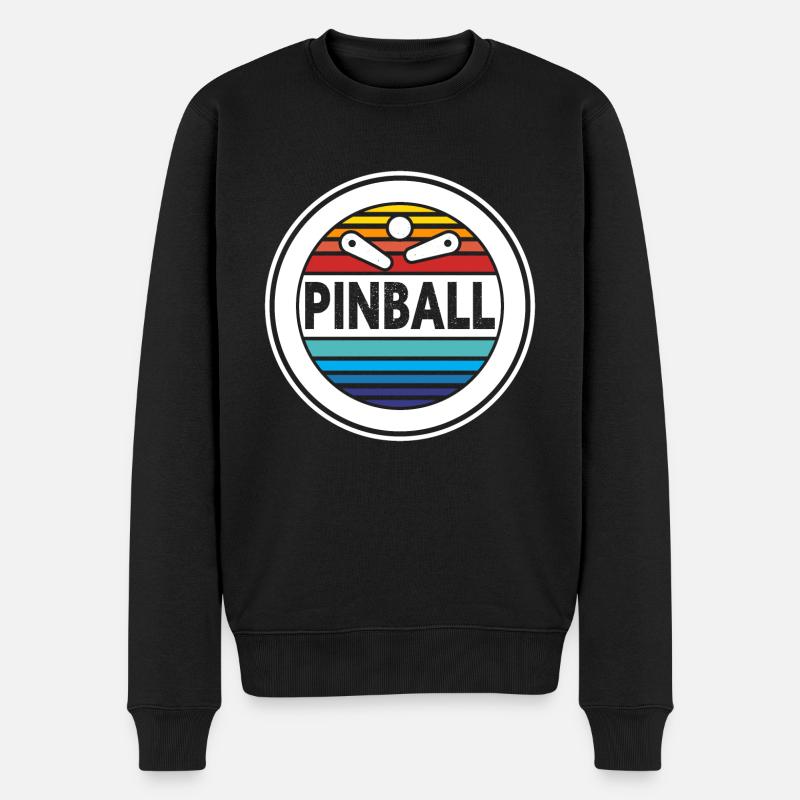 Flipper, Flipper - Männer Premium Bio Pullover - Schwarz