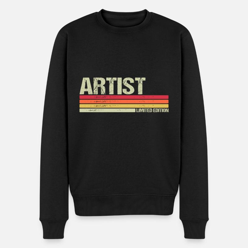 Artiste Édition Limitée - Pull Premium bio Homme - noir