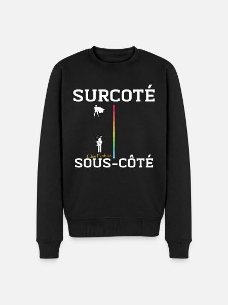 Clés Perdues, Super-héros Trouvé - Pull Premium bio Homme - noir