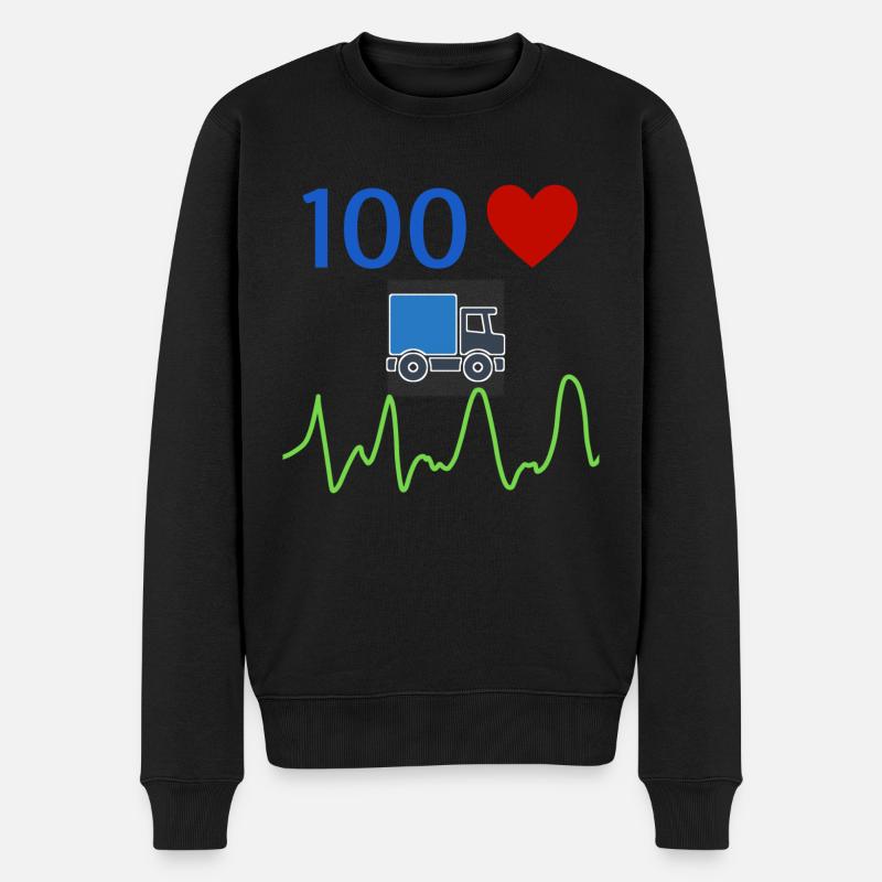 Routier - Pull Premium bio Homme - noir