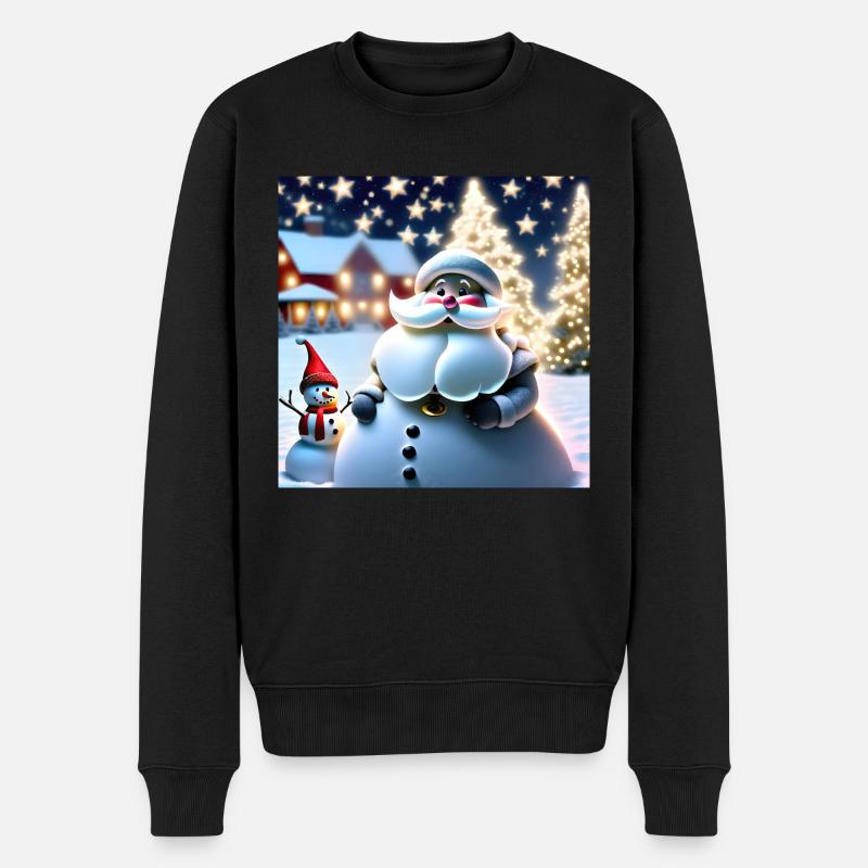 Joyeux Noel #5 - Pull Premium bio Homme - noir