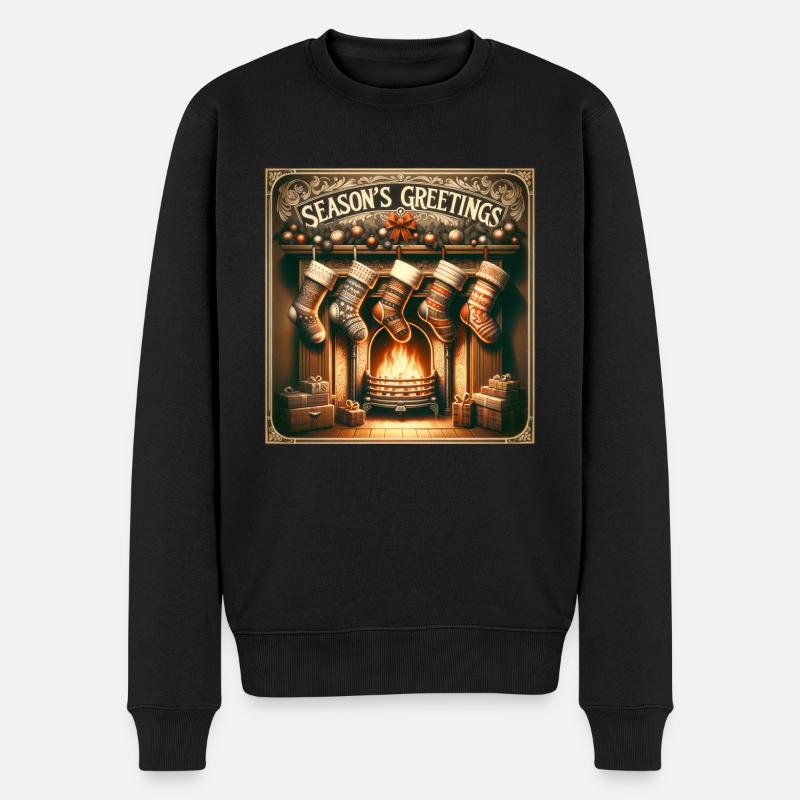Joyeux Noël - Pull Premium bio Homme - noir