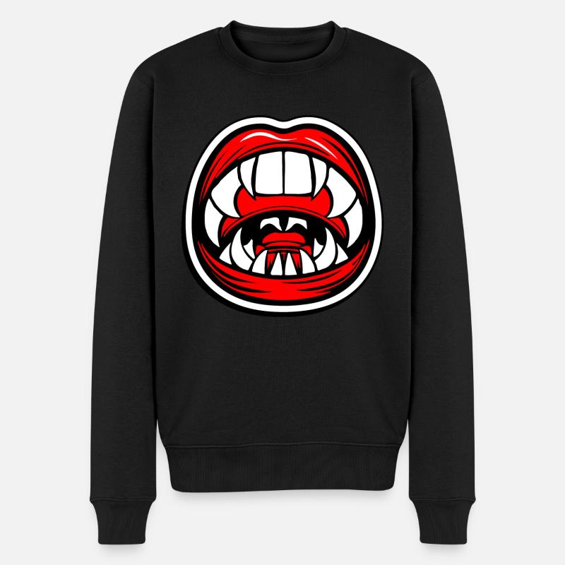 de vampire - Pull Premium bio Homme - noir