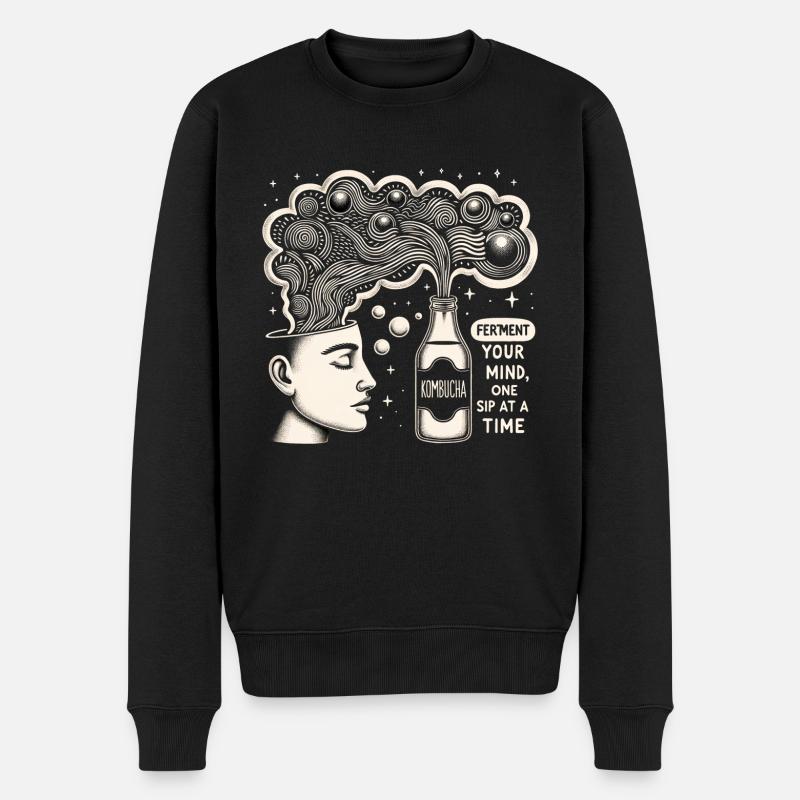 État d’ fermenté 2 - Pull Premium bio Homme - noir