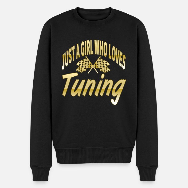 Réglage - Pull Premium bio Homme - noir