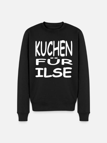 Kuchen - Männer Premium Bio Pullover - Schwarz