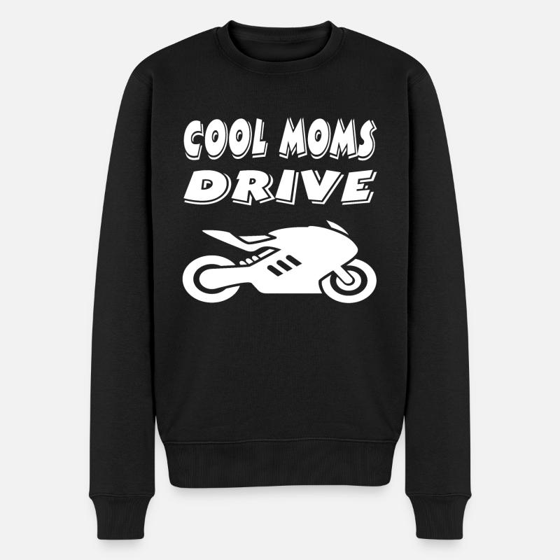 Motocyclette - Pull Premium bio Homme - noir